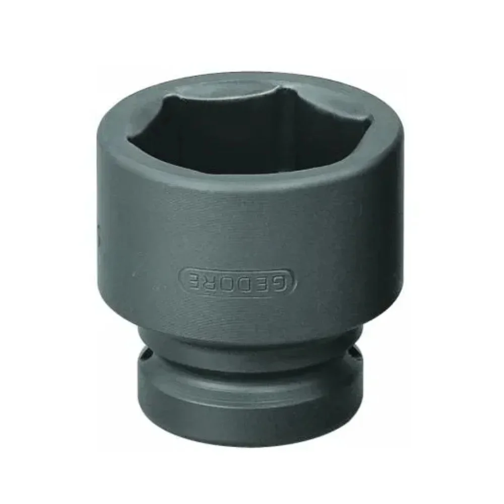 Soquete de Impacto 70mm Sextavado com Encaixe 1" Curto - Gedore
