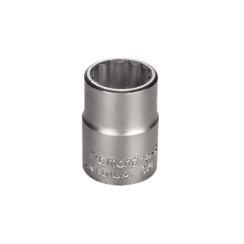 Soquete Impacto Estriado 27 mm Encaixe 3/4" - Tramontina