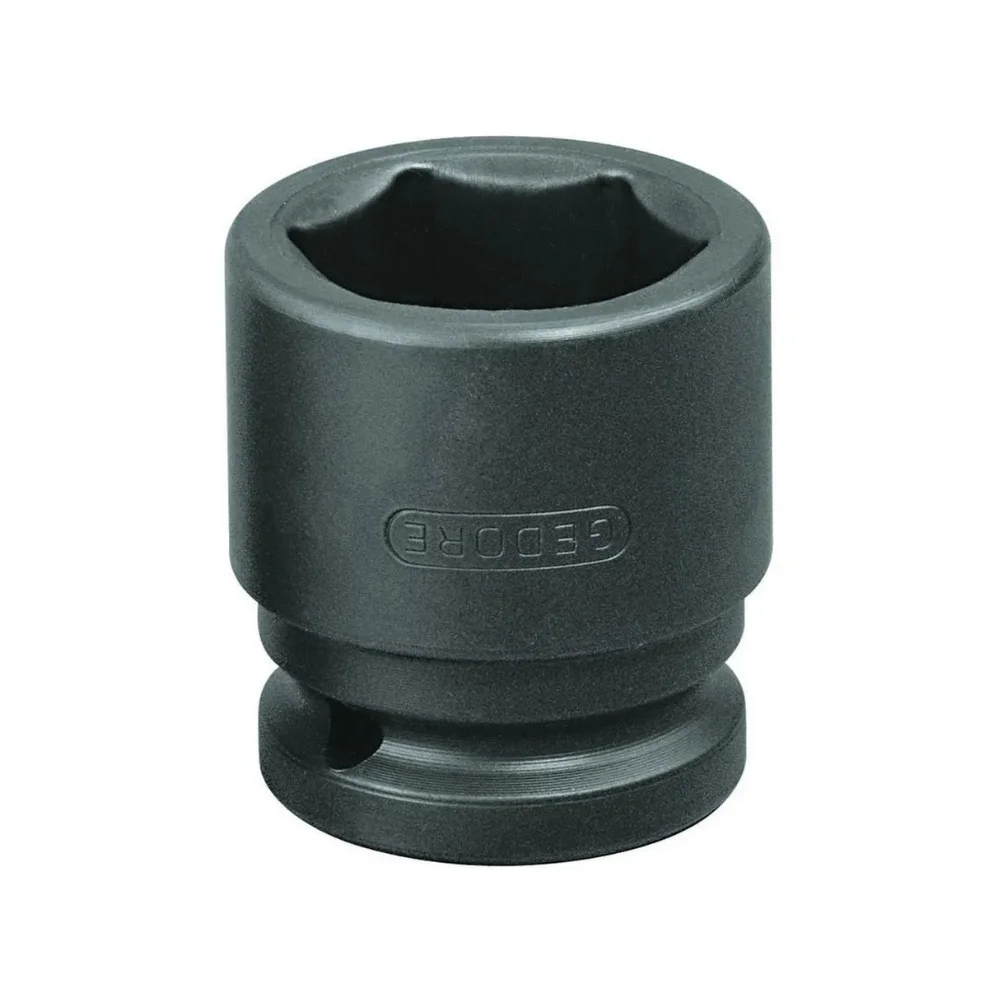 Soquete Impacto Sextavado Curto 55 mm Encaixe 3/4" - Gedore