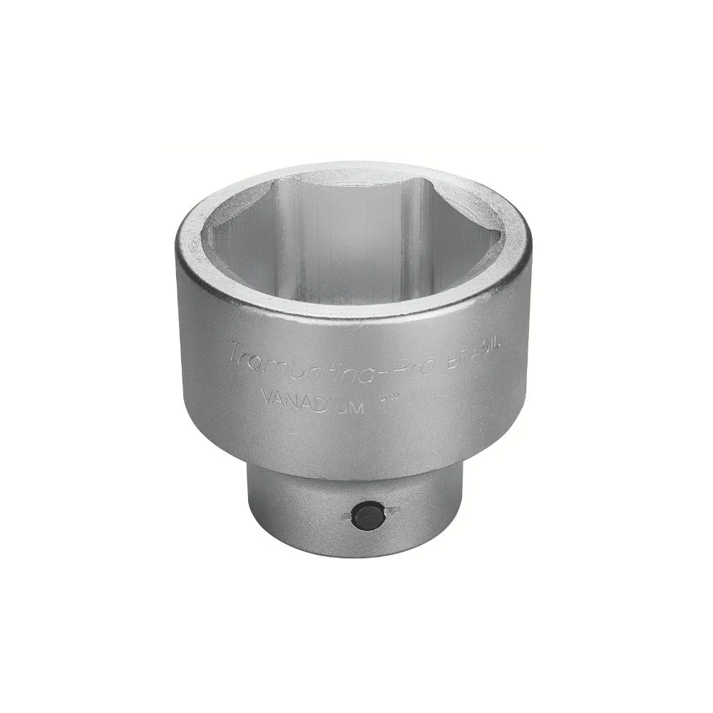 Soquete Impacto Sextavado Curto 80 mm Encaixe 1" - Tramontina
