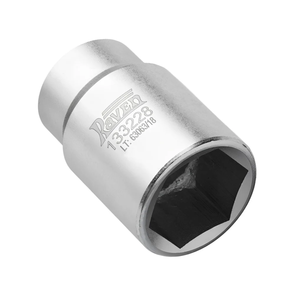 Soquete Longo Sextavado com encaixe 3/4" 36 mm - Raven