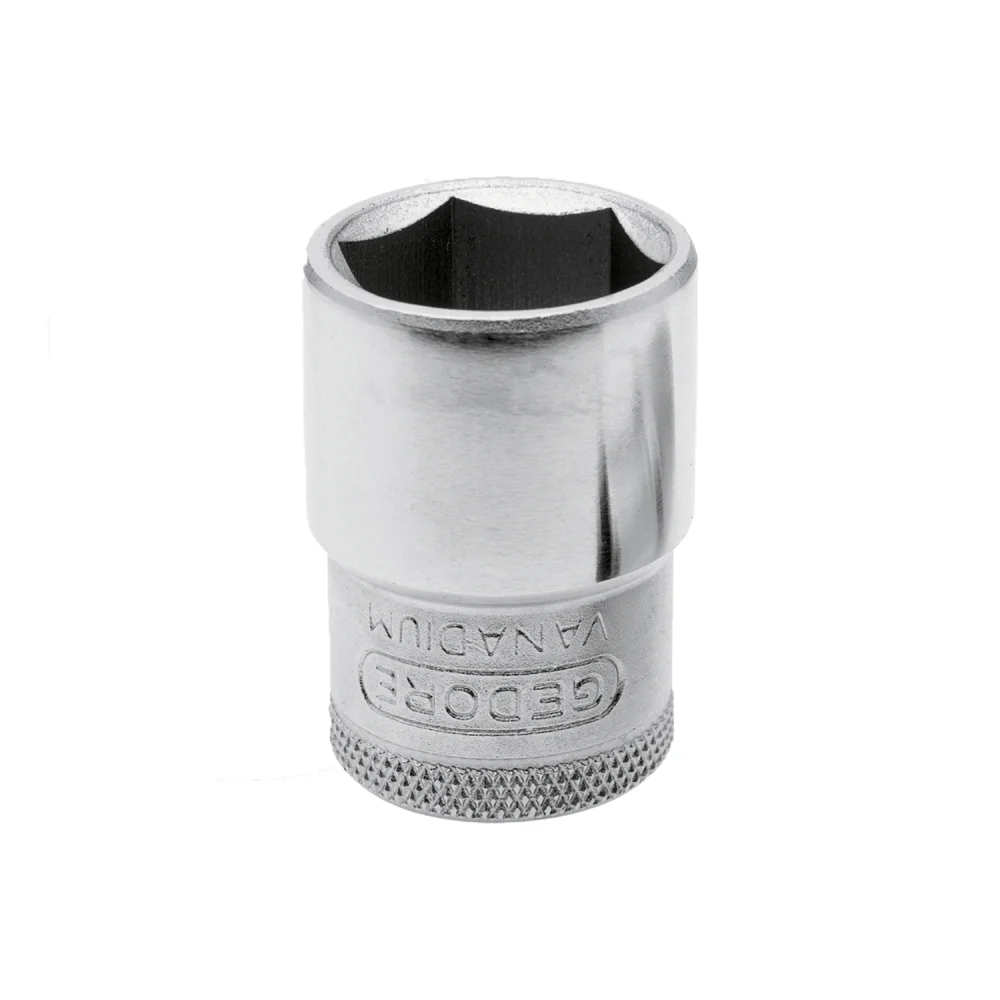 Soquete Sextavado 1/2" com Encaixe 1/2" - Gedore