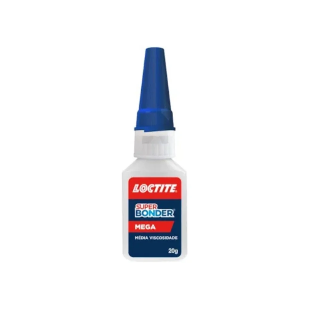 Super Bonder Mega com 20 gramas - Loctite