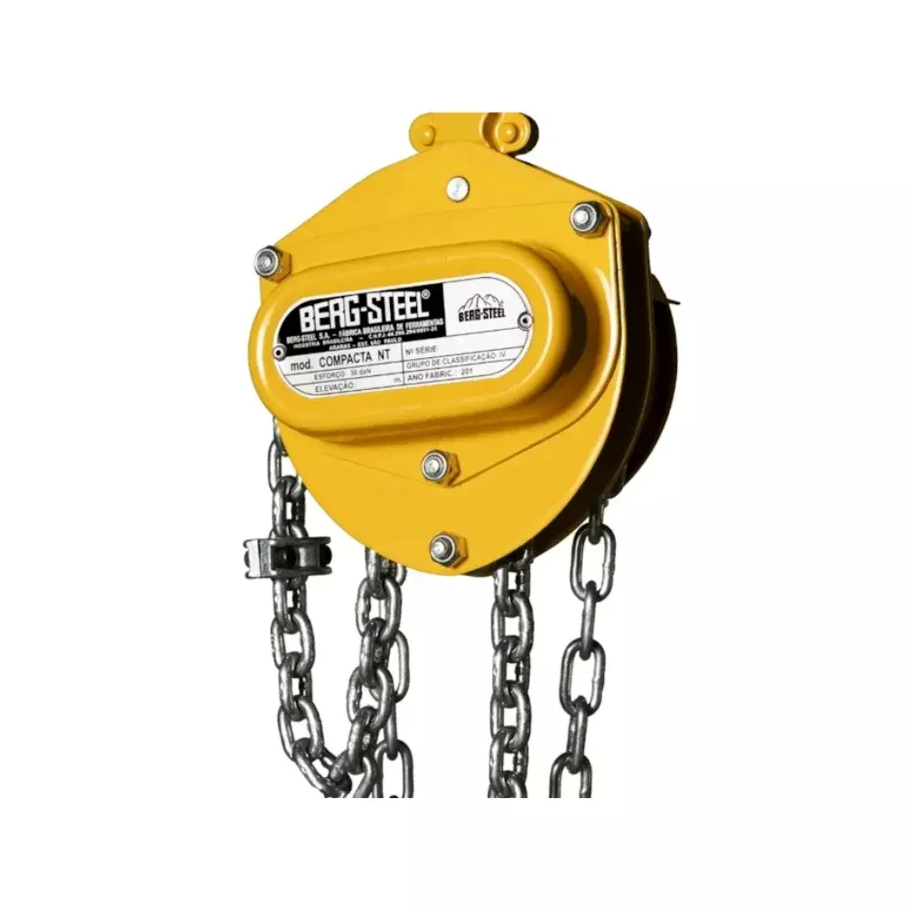 Talha Manual 1000kg 10 Metros C-2 - Berg Steel
