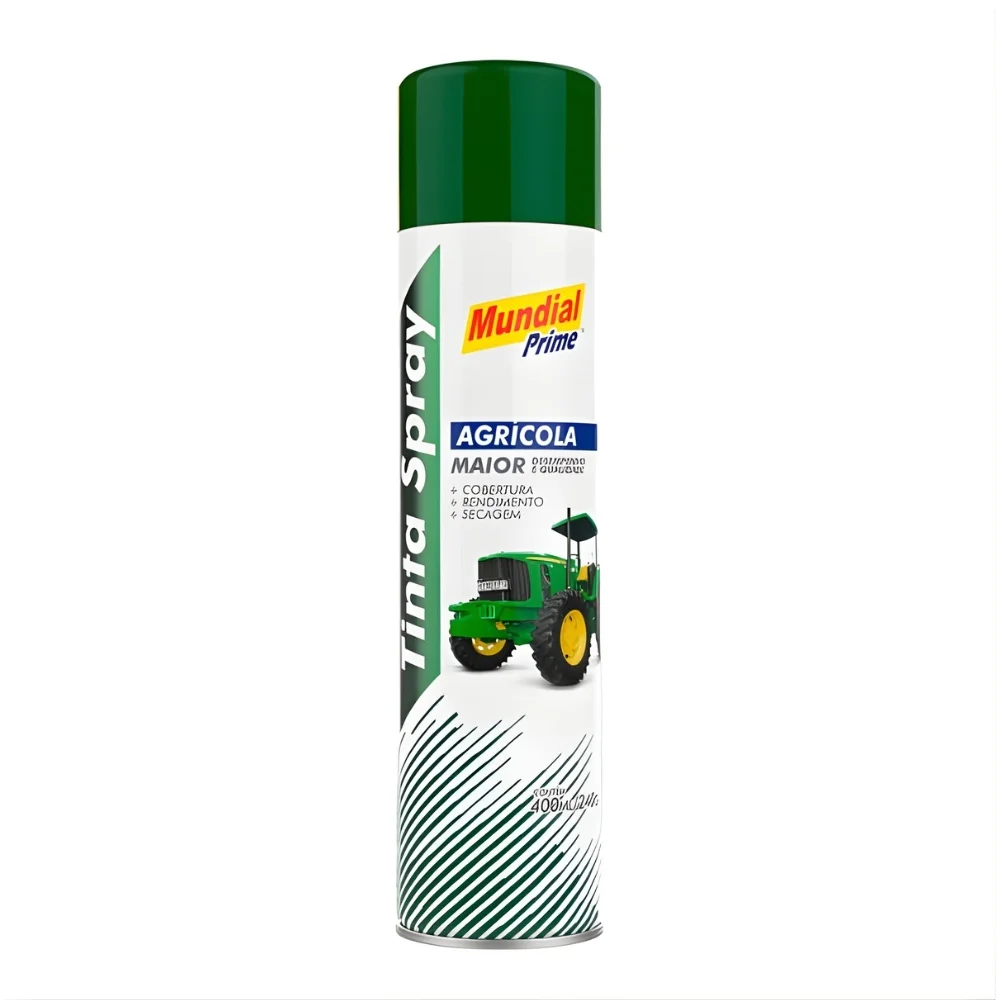 Tinta Spray Agrícola Verde 400ml AE0100145 - Mundial