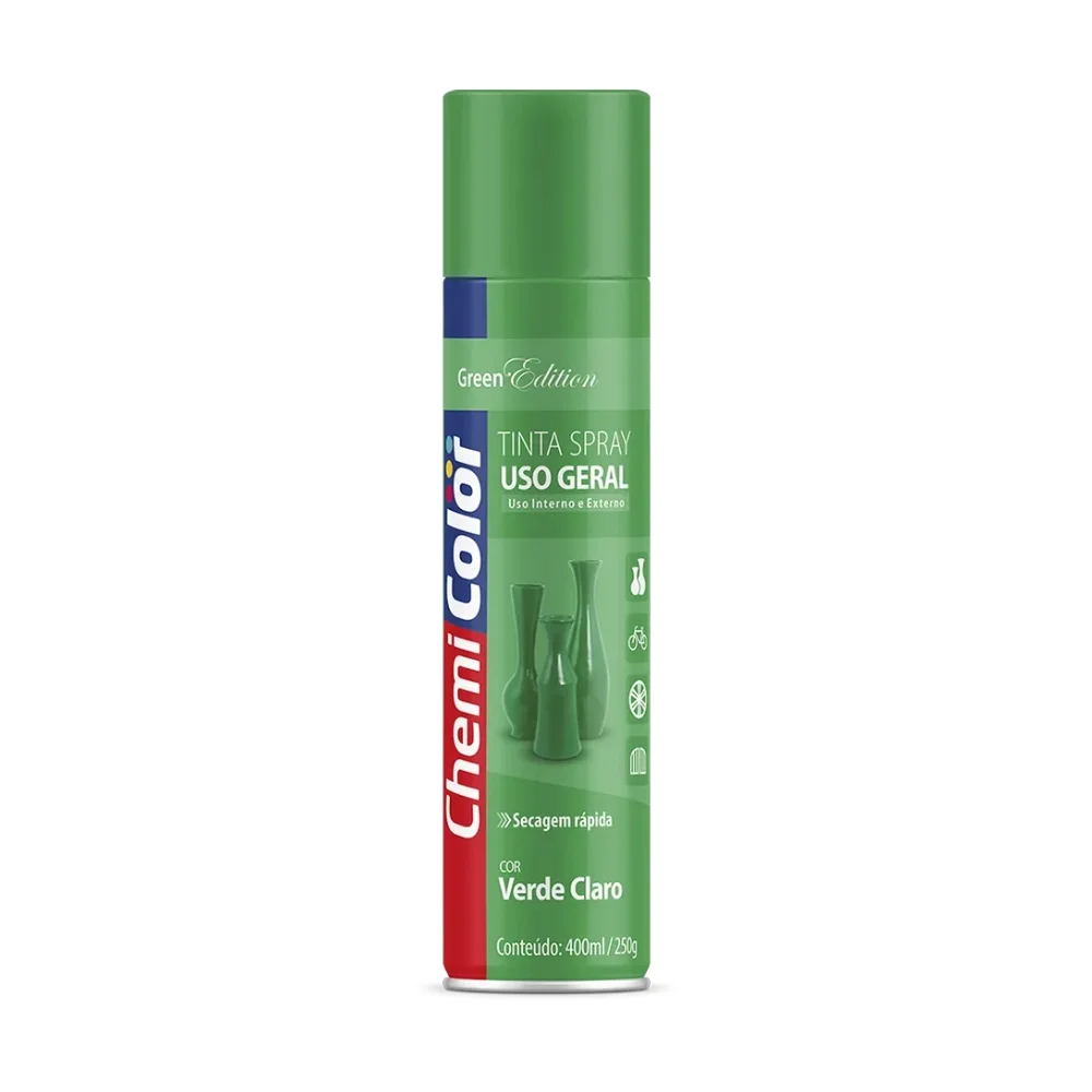 Tinta Spray Verde Claro 400 ml - Chemicolor