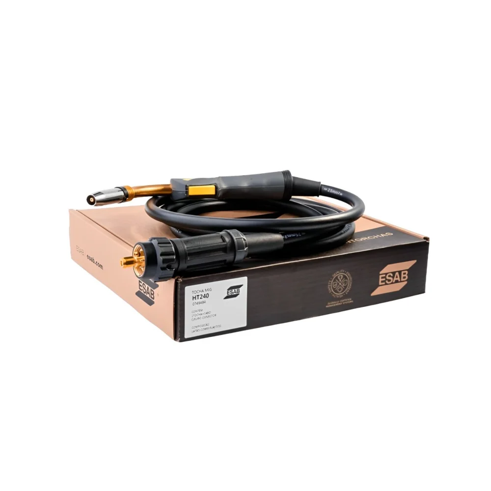 Tocha para Solda Mig 3 Metros Handytorch 240 Sem Raspa Esab