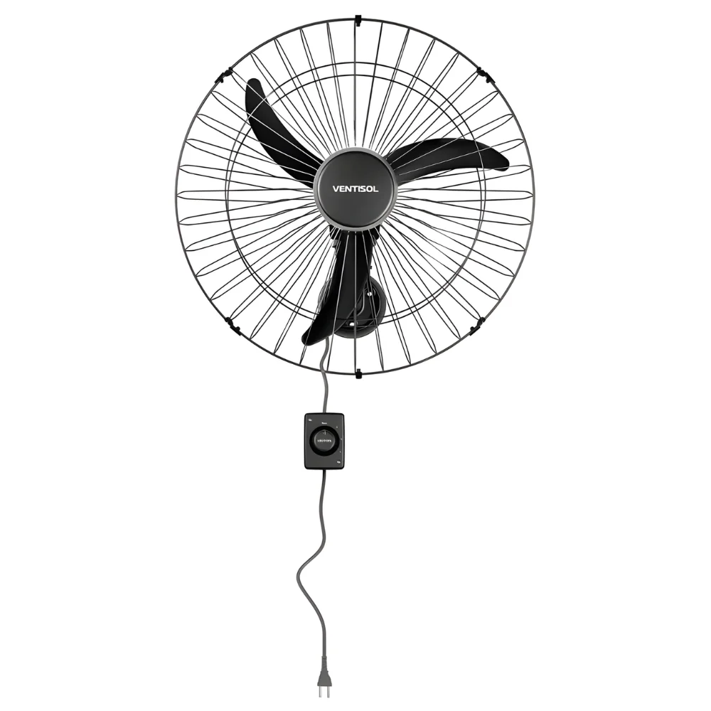 Ventilador Oscilante Parede 3 Pás 60cm 543 Bivolt - Ventisol