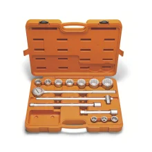 Jogo de Soquetes Estriados 22-50 mm Encaixe 3/4" 14 Peças - Tramontina Pro