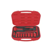 Jogo de Soquete Sextavado VDE 10-24 mm Encaixe 1/2" 13 pçs - Tramontina Pro