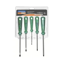 Jogo de Chave de Fenda e Philips com 5 peças -Tramontina Pro