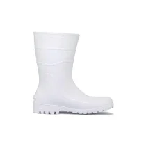 Bota de PVC com Cano Curto Branca Nº 45 - Bracol