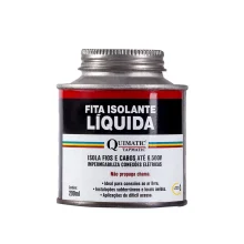 Fita Isolante Líquida Vermelha com 200 mL - Quimatic