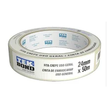Fita Crepe 24 x 50 metros - Tek Bond