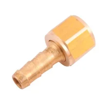 Niple com Porca para Conecção em Reguladores Oxigênio - Condor