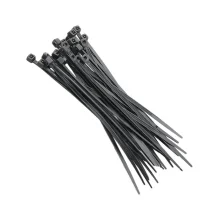 Abraçadeira de Nylon Preto 250 x 7,6 mm pacote com 50 Peças - Brasfort