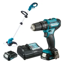 Combo Parafusadeira 12V HP333DWYX3 e Aparador de Grama 12V UR100DZX - Makita