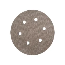 Disco Lixa 6" com Furo e Pluma G120 100 Peças - Carborundum