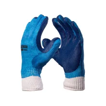 Luva Tricotada Gladiador Azul Tamanho G - Danny