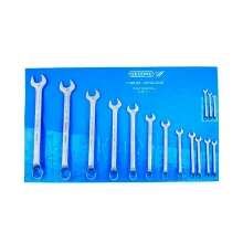 Jogo de Chave Combinada 1/4" a 1.1/4" com 16 Peças - Gedore