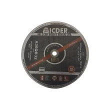 Disco de Corte 12" x 1/8" x 3/4" Reforçado com 2 Telas - Icder