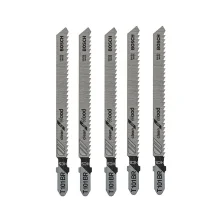 Jogo Lâmina de Serra Tico-Tico Bimetal T101-BR com 5 Peças - Bosch