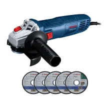 Esmerilhadeira Angular 4.1/2" 710W 220V GWS700 Bosch + 5 Discos de corte