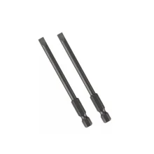 Bits de Fenda 3/16" x 100 mm Encaixe 1/4" com 2 Peças - Makita
