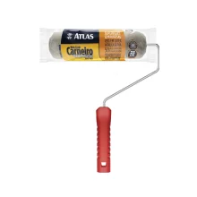 Rolo de Lã Mista 23 cm com Suporte - Atlas