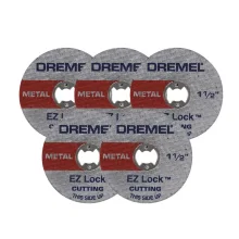 Disco de Corte 1.1/2" x 3/64" EZ LOCK EZ456 com 5 Peças - Dremel