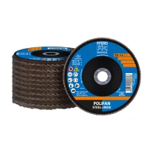 Disco Flap 4.1/2" x 7/8" Z80 PSF FIBRA STEELOX com 10 Peças - Pferd