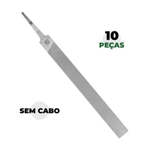 Lima Chata Bastarda 10" com 10 Peças - Pferd