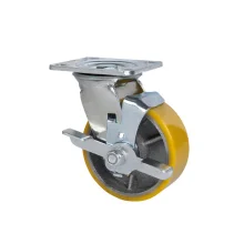 Rodízio Giratório 5" com Freio 220 Kg - Marcon