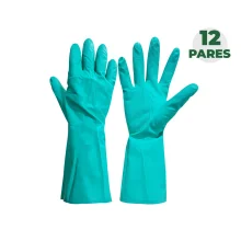 Combo Luva Nitrílica Pronit Tamanho P com 12 Pares - Promat