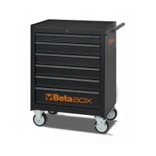 Carro de Ferramentas com 6 Gavetas C04-BOX Preto - Beta