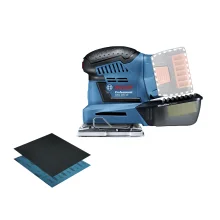 Combo Lixadeira Orbital 18V GSS18-10 e Lixa de Ferro G80 225 mm x 275 mm - Bosch