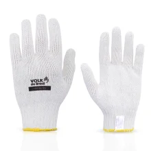 Luva de Algodão 4 Fios Branca Tamanho único - Volk