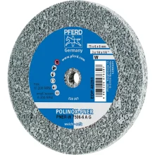 Disco de Polir e Limpar 3" POLINOX PNER Macio P/ Suporte - Pferd