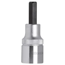 Soquete Allen 10 mm Encaixe 1/2" - Gedore Red