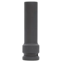 Soquete Impacto Sextavado Longo 18 mm Encaixe 1/2" - Gedore Red