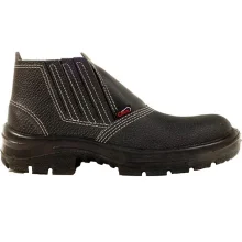 Botina de Segurança com Elástico sem Bico Solado Monodensidade Nº 41 - Crival