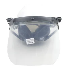 Protetor Facial Incolor para Capacetes - Carbografite