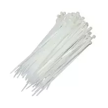 Abraçadeira de Nylon Branca 200 x 2,50mm com 100 Peças - Reimold