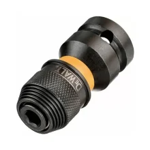 Adaptador Engate Rápido Soquetes 1/2" x 1/4" DW2298G Dewalt