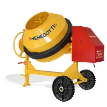 Betoneira 400 Litros Motor 2CV Bivolt Roda Maciça Menegotti