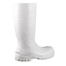 Bota de PVC Branca Número 41 Cano Longo sem Forro - Bracol