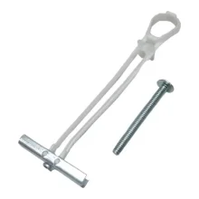 Bucha para Bases Ocas 1/4" com Parafuso 1/4" x 2.1/2" Ancora