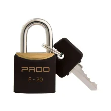 Cadeado 20mm Preto - Pado