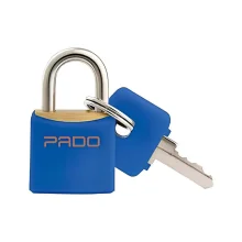 Cadeado 25mm Azul - Pado