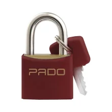 Cadeado Vermelho 40 mm - Pado